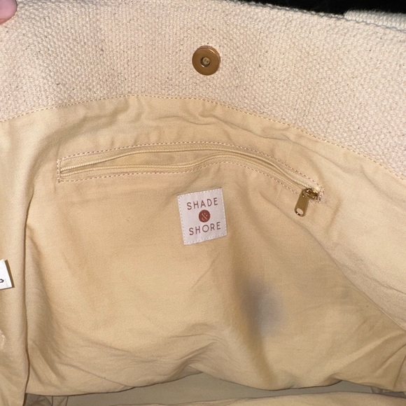 Shade & Shore Beach Bag Cream - Picture 6 of 8